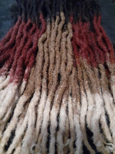 Handmade 100% human hair dreadlock extensions