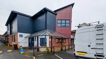 Commercial canopy cleaning.