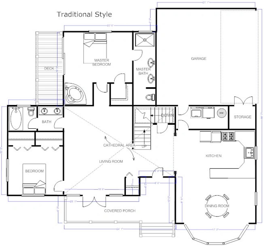 Professional floor plans