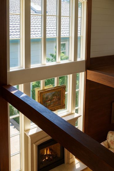 Opened ceiling and added windows