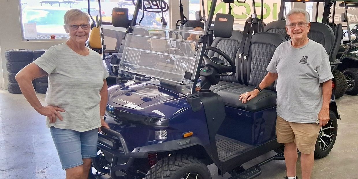 Our team presents new golf cart sales in Bradenton, FL