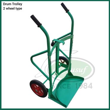 210 litre drum trolley