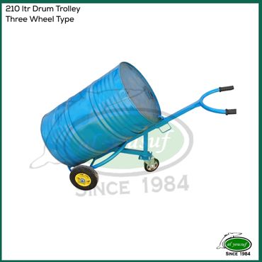 drum trolley three wheel type