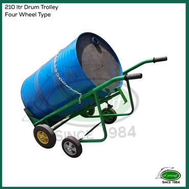 drum trolley four wheel type