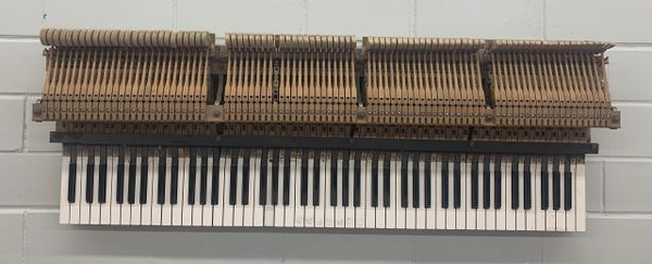 Pianos are art the you make art with.