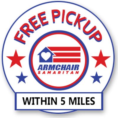 Free Pick Up Within 5 miles badge