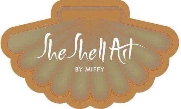 She Shell Art By Miffy -scallop seashell business logo and Gift Cards.