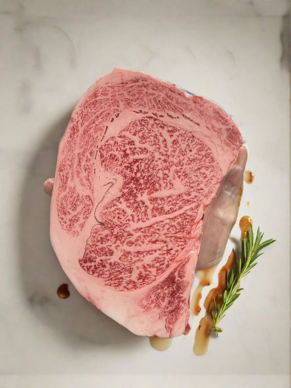 Wagyu Steak preparing for grill