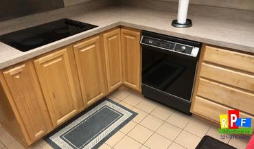 before picture cabinet painting Apopka Fl 32703
