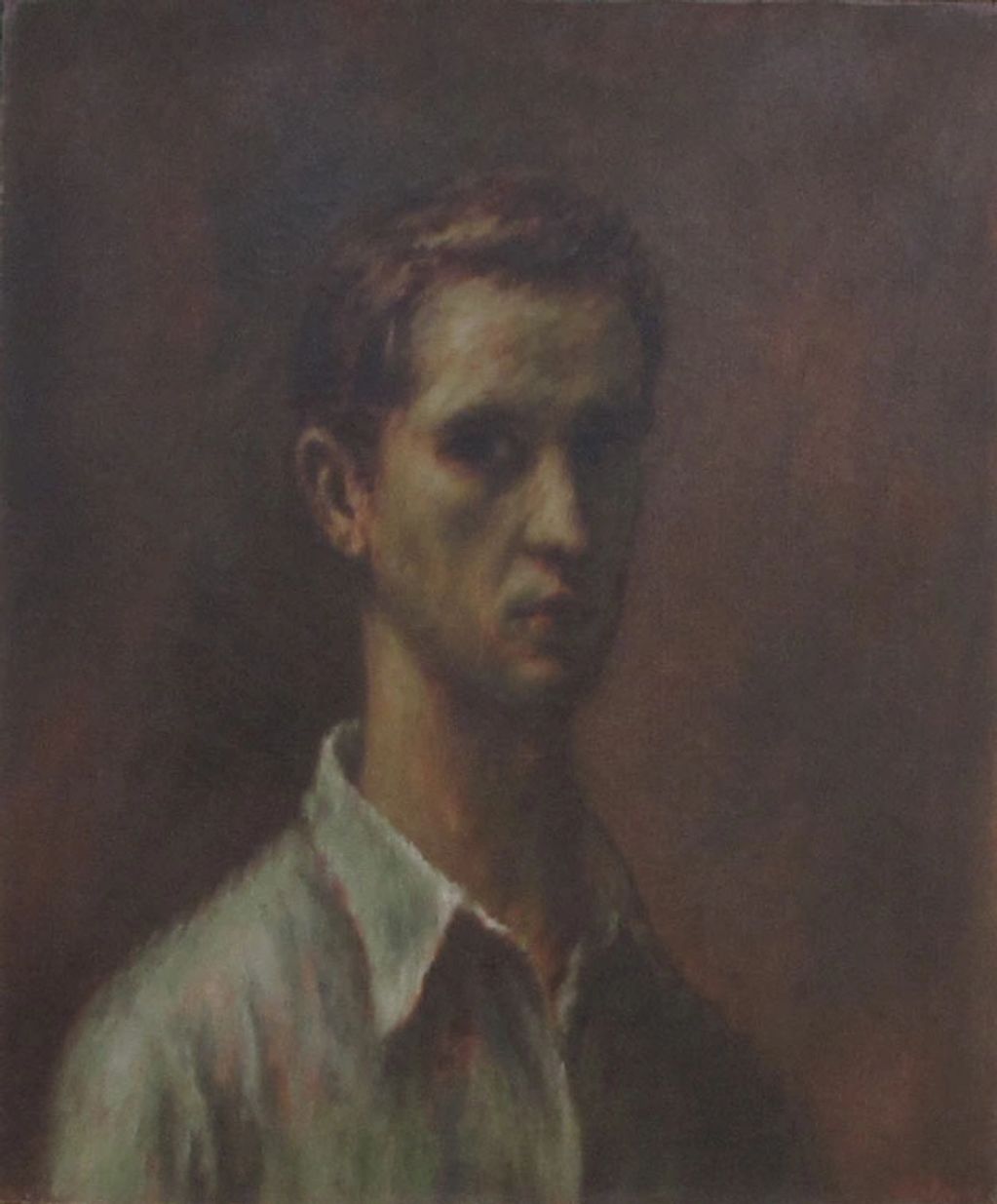 Self Portrait 1940 20x24 Oil