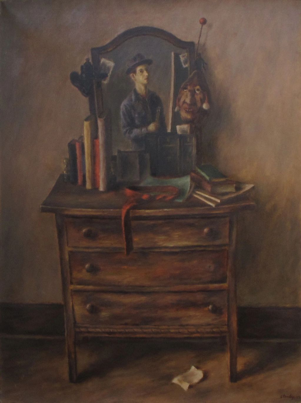 Self portrait 1944 29.75x40