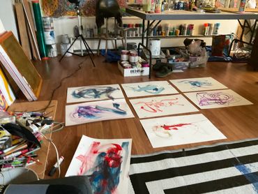 The old studio Bernal heights , SF CA 2021