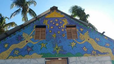 Work in progress for the kids school in ile a vache , Haiti in solidarity with the magical people