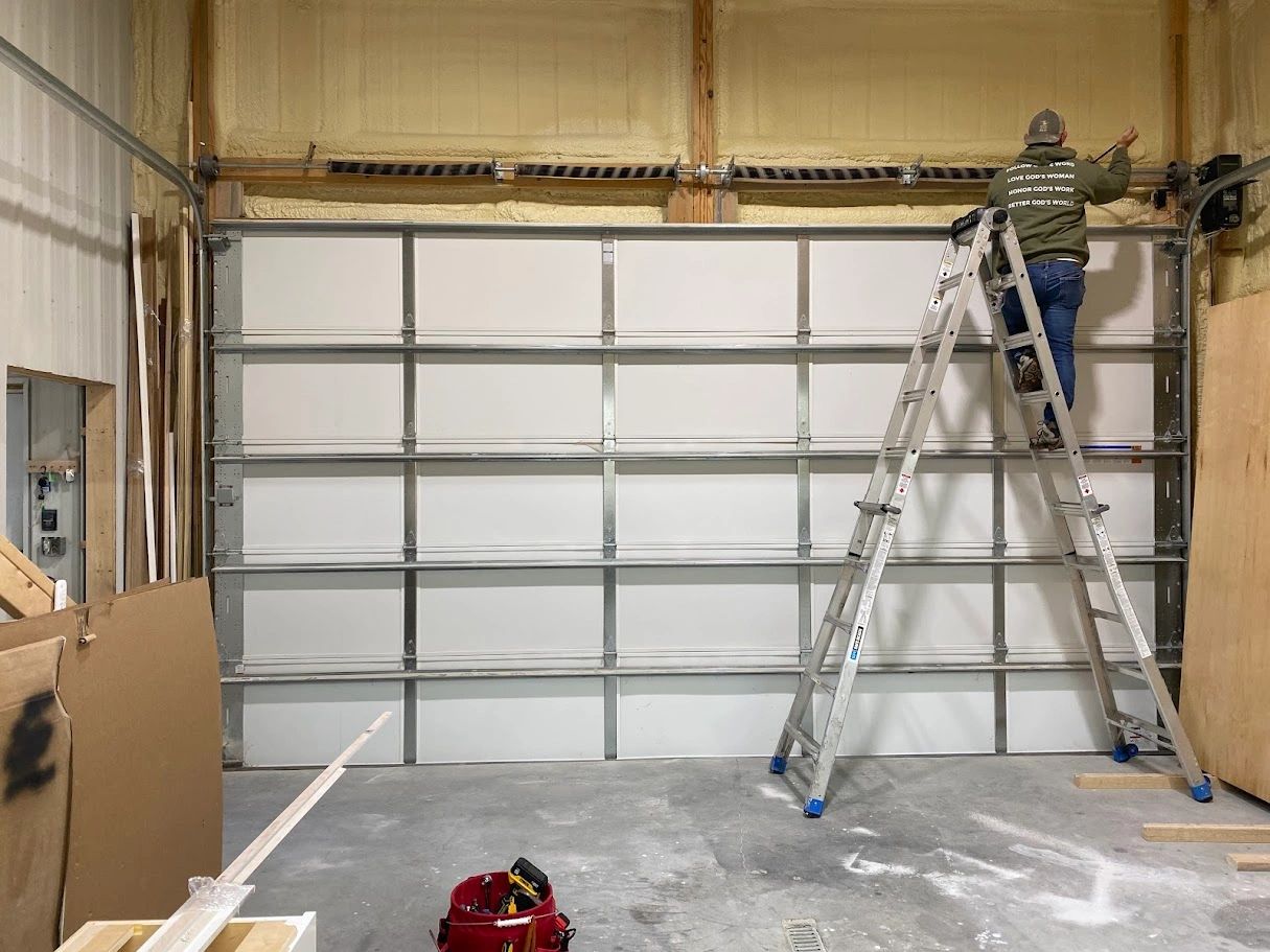 Garage door maintenance and tune-up service