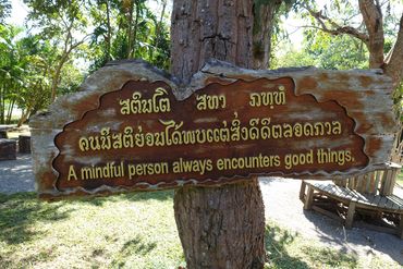 At Cherntawan International Meditation Center in Northern Thailand