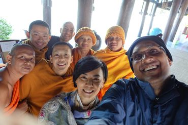 At Cherntawan International Meditation Center in Northern Thailand