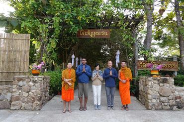 At Cherntawan International Meditation Center in Northern, Thailand