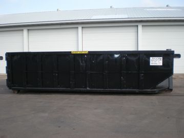 Large dumpster.