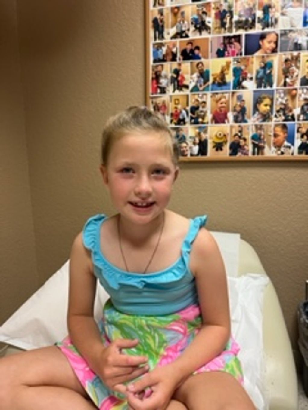 6/7/22 - Front View of her Ears