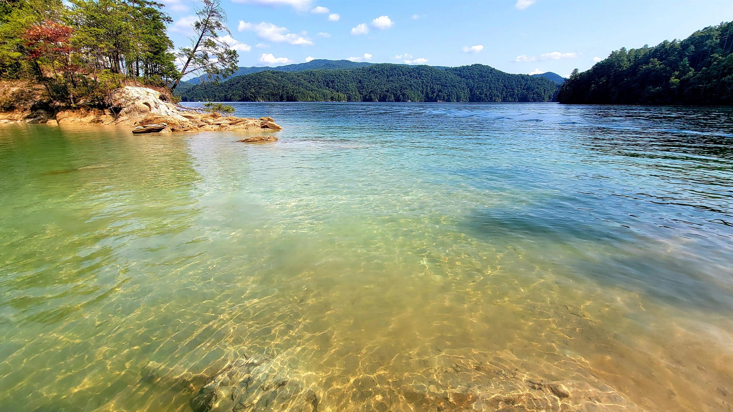 Swimmingon Lake Jocassee