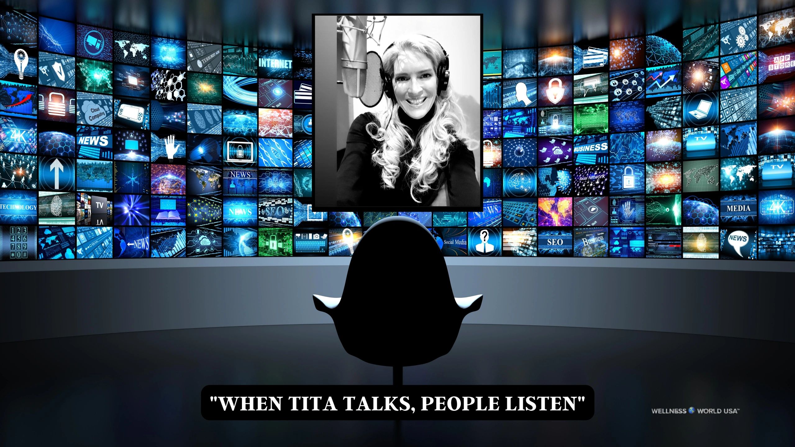 SONIA TITA PUOPOLO PRESENTS A WELLNESS WORLD USA™ PODCAST  TITA TALKS  