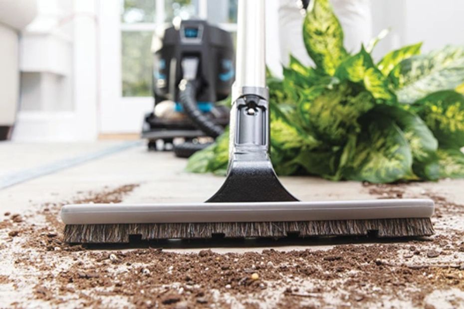 The Floor Brush is perfect for cleaning hardwood floors, linoleum and ceramic tile.