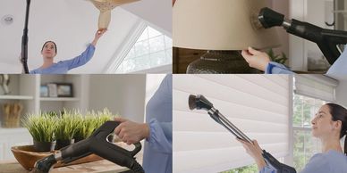 The Dusting Brush is ideal for delicate cleaning jobs.