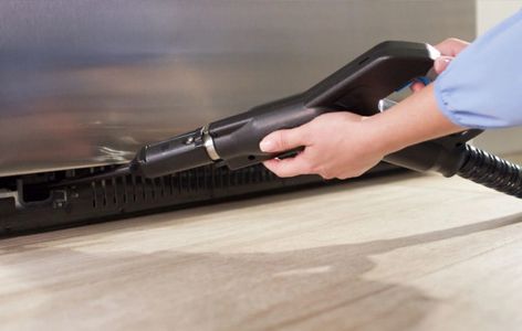 The Coil Cleaner cleans dust and dirt off refrigerator coils and other difficult to reach places.