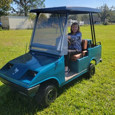 THANK YOU  Ms. Jeanne for choosing 
AC De C to build your custom cart!