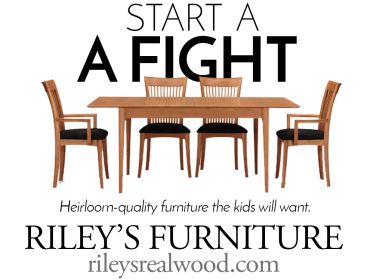 Print ad for Riley's Furniture created and produced by Elliott Image.
