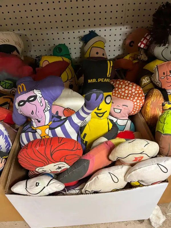 vintage mcdonalds dolls mr peanut from Pomona Business Liquidation