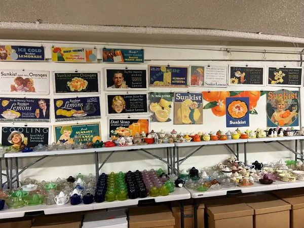 antique vintage reamers signs sunkist pomona business liquidation