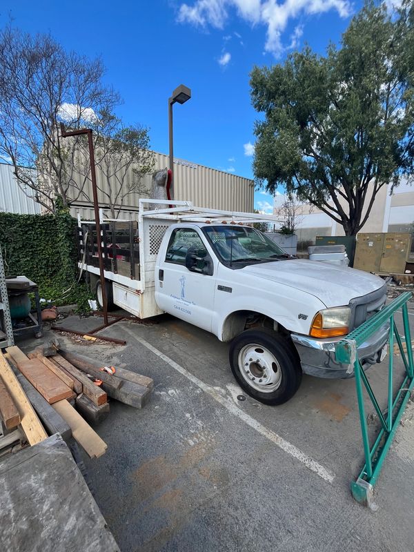 White truck for sale business liquidation