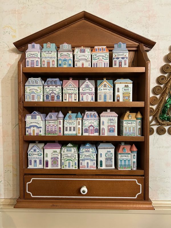 Complete Lenox Spice Village from an estate sale in the pomona valley