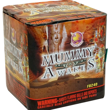 KaBoom Fireworks 200 gram cake mummy awakes