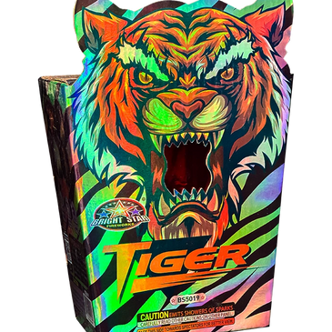 KaBoom Fireworks fountain tiger bright star