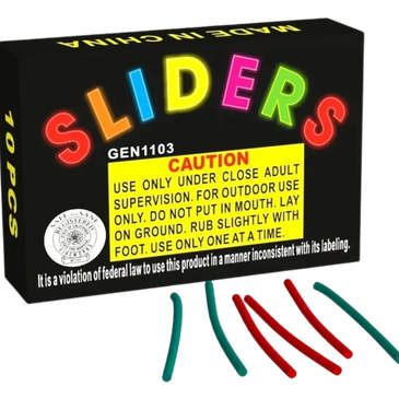 KaBoom Fireworks novelty sliders