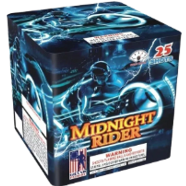 KaBoom Fireworks 200 gram cake midnight rider