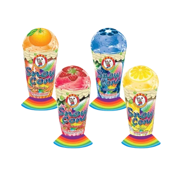 KaBoom Fireworks fountain snow cone jr