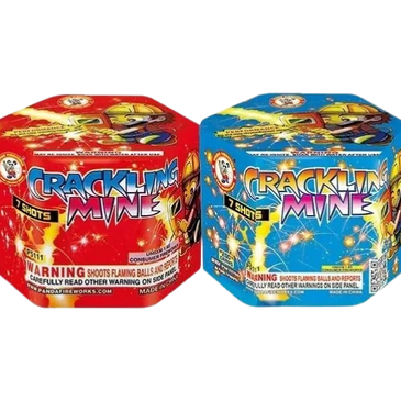 KaBoom Fireworks 200 gram cake crackling mine winda