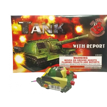 KaBoom Fireworks novelty tank