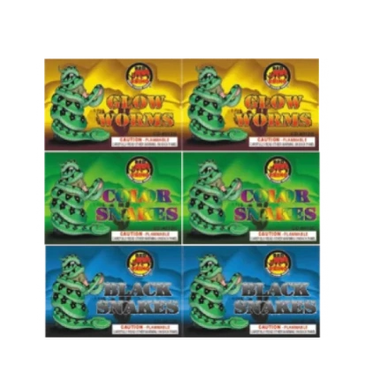 KaBoom Fireworks novelty snakes