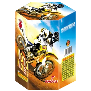 KaBoom Fireworks 200 gram cake moto madness