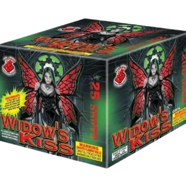 KaBoom Fireworks 200 gram cake widow's kiss