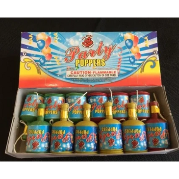 KaBoom Fireworks novelty party poppers