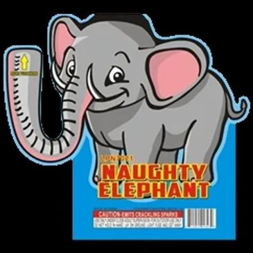 KaBoom Fireworks novelty naughty elephant
