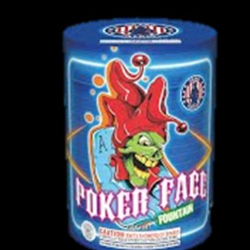 KaBoom Fireworks fountain poker face