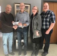 Jim McKnight, President PAACF
Robin Knudsen, CEO SHARE
Barb Gustafson, Donor
Grant Gustafson, Donor