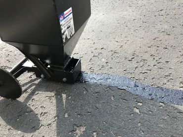 pavement crack banding