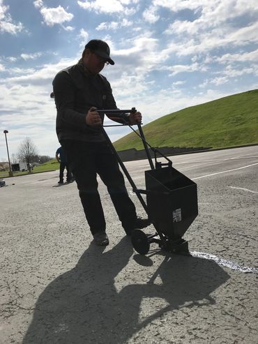 pavement crack repair banding